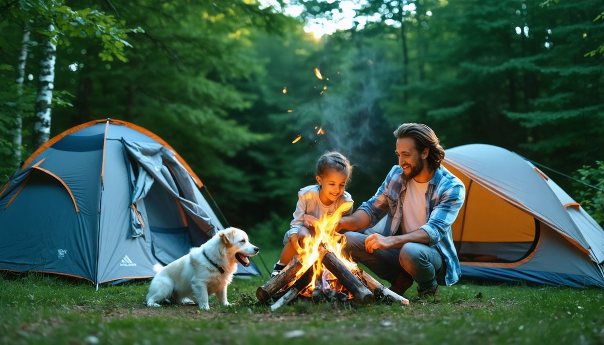 Hafta Sonu Evcil Hayvan ile Kamp Keyfi: Doğada Unutulmaz Anlar