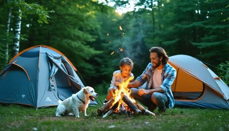 Hafta Sonu Evcil Hayvan ile Kamp Keyfi: Doğada Unutulmaz Anlar