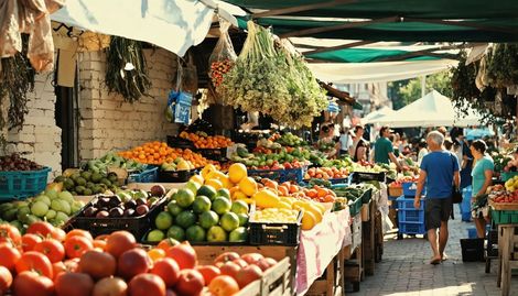 Hafta Sonu Pazarlarında Renkli Alışverişin Keyfi