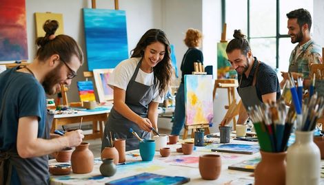 Sanat Atölyelerinde Yaratıcılığı Keşfedin: Yaratıcı Aktivitelerle Dolu Workshop'