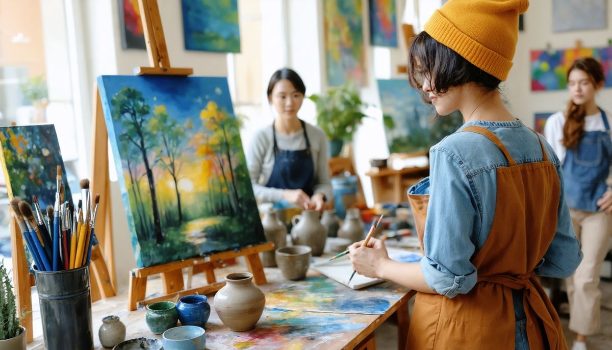 Kısa Süreli Workshoplarla Sanat Tutkusunu Canlandırın