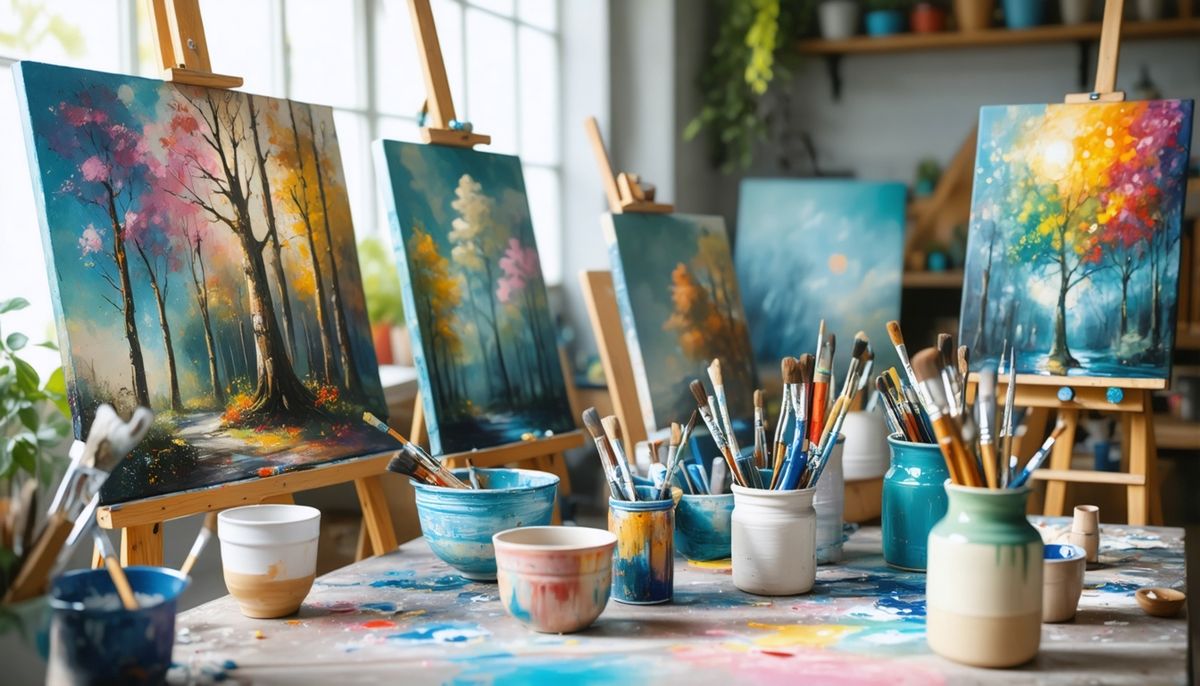 Sanat Atölyeleriyle Yaratıcılığınızı Keşfedin: Kısa Süreli Aktivitelerle Sanatın