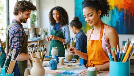 Kısa Süreli Workshoplarla Sanat Tutkusunu Canlandırın